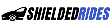 Shielded Rides Logo 360 by 90 pixels with white background